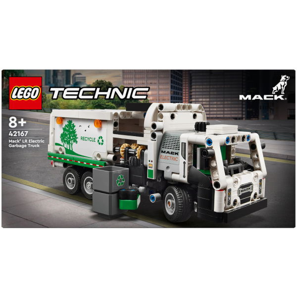Lego Technic 42167 Mack Lr Electric Vuilniswagen - Afbeelding 5