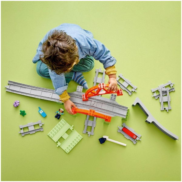 Lego Duplo 10426 Town Treinbrug En Rails Set - Afbeelding 4