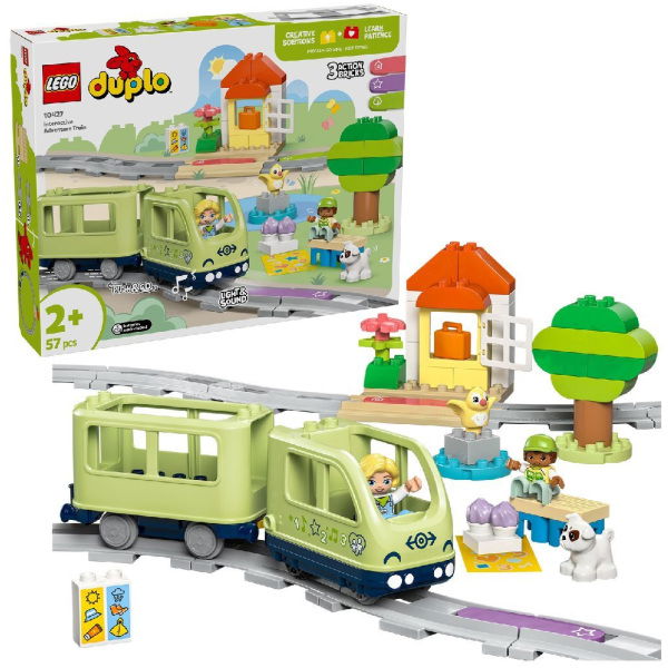 Lego Duplo 10427 Town Interactieve Avonturentrein + Licht En Geluid - Afbeelding 1