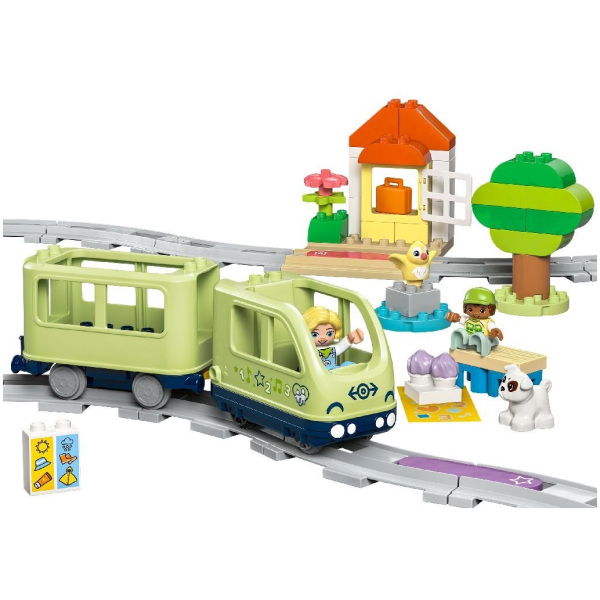 Lego Duplo 10427 Town Interactieve Avonturentrein + Licht En Geluid - Afbeelding 2
