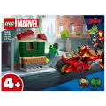 Lego Super Heroes 76287 Marvel Iron Man With Bike - Afbeelding 6