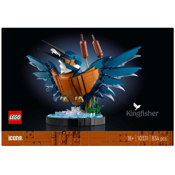 Lego 10331 Icons Fauna Ijsvogel - Afbeelding 5