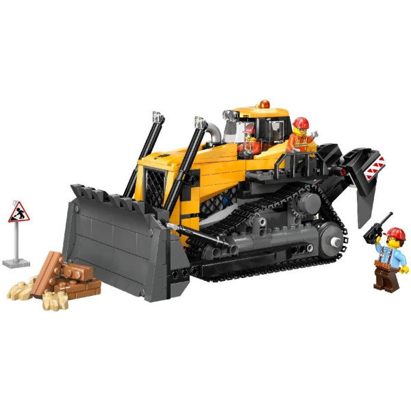 Lego City 60466 Big Vehicles Gele Bulldozer - Afbeelding 2