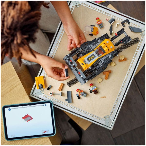 Lego City 60466 Big Vehicles Gele Bulldozer - Afbeelding 4