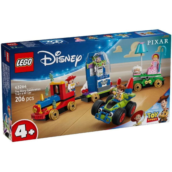Lego Disney 43264 Pixar Toy Story Feesttrein En Rc Auto - Afbeelding 1