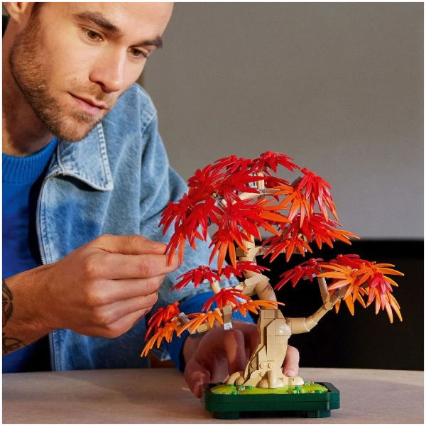 Lego Botanical 10348 Esdoorn Bonsaiboompje - Afbeelding 5