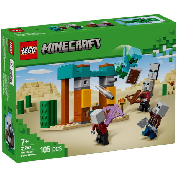 Lego Minecraft 21267 De Illagers In De Woestijn - Afbeelding 1