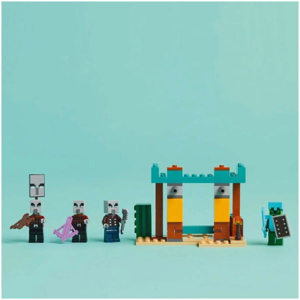 Lego Minecraft 21267 De Illagers In De Woestijn - Afbeelding 3