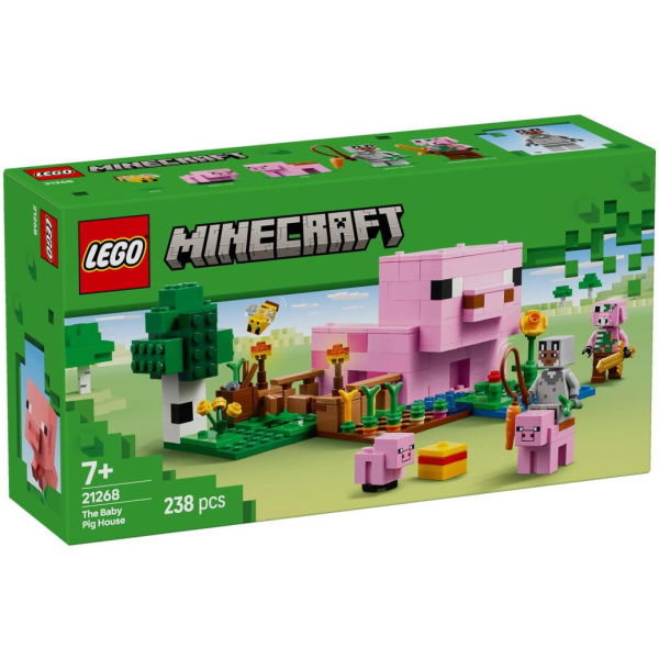 Lego Minecraft 21268 Het Huis Van Het Biggetje - Afbeelding 1