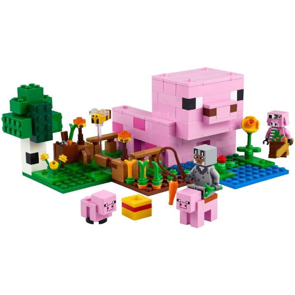 Lego Minecraft 21268 Het Huis Van Het Biggetje - Afbeelding 2