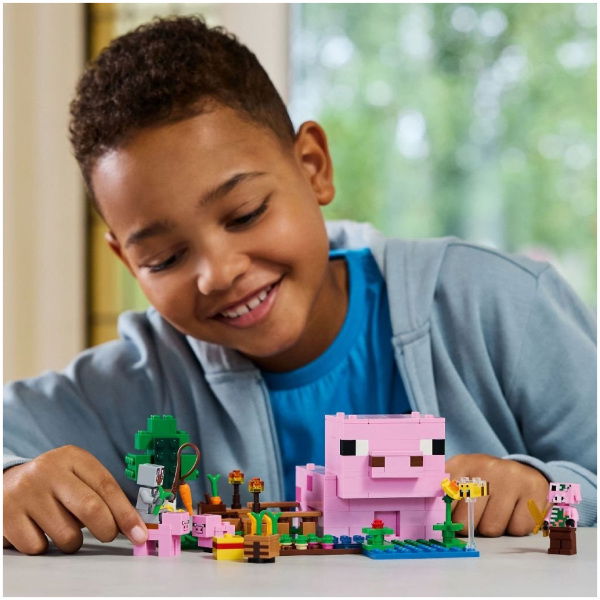 Lego Minecraft 21268 Het Huis Van Het Biggetje - Afbeelding 5