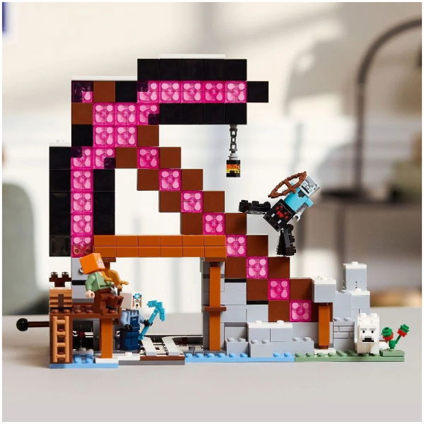 Lego Minecraft 21277 De Pikhouweelmijn - Afbeelding 3