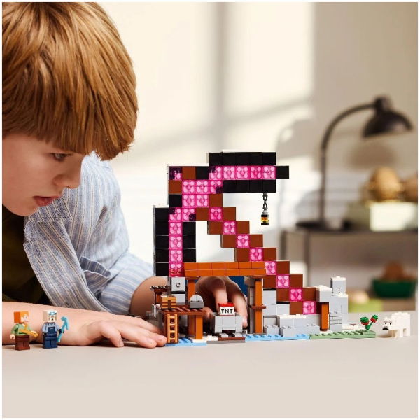 Lego Minecraft 21277 De Pikhouweelmijn - Afbeelding 5