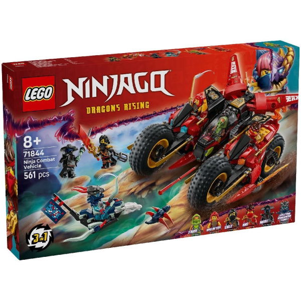 Lego Ninjago 71844 Ninja Strijdvoertuig - Afbeelding 1