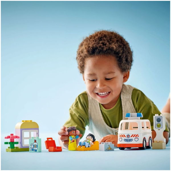 Lego Duplo 10447 Ambulance Met Chauffeur - Afbeelding 5