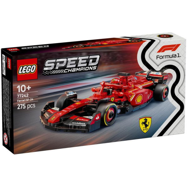 Lego Speed Champions 77242 Ferrari Sf-24 F1 Racewagen - Afbeelding 1
