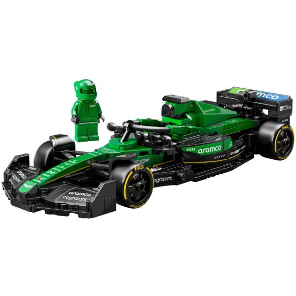 Lego Speed Champions 77245 Aston Martin Aramco F1 Amr24 Racewagen - Afbeelding 2