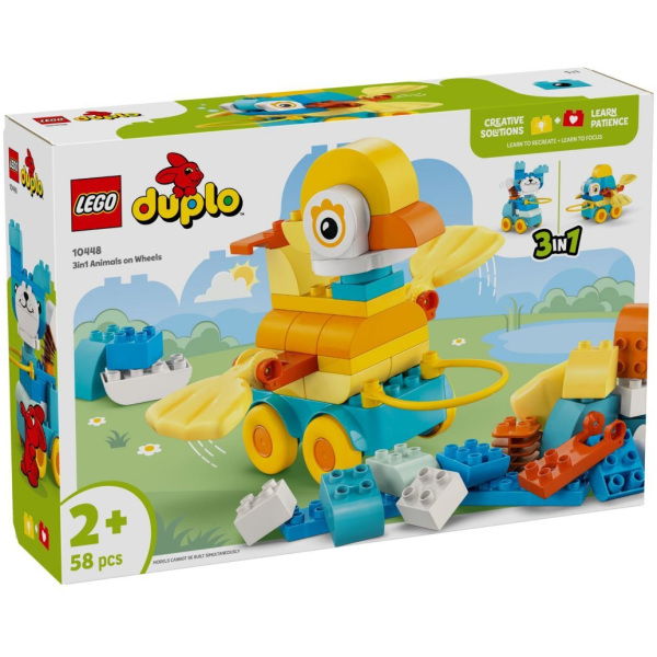 Lego Duplo 10448 3In1 Dieren Op Wielen - Afbeelding 1