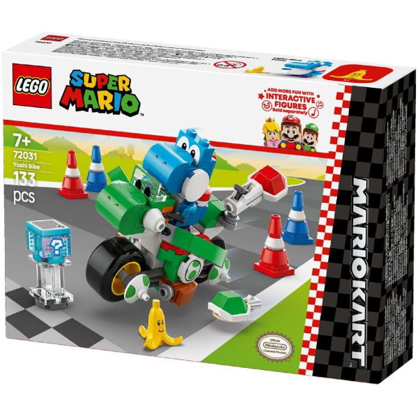 Lego Super Mario 72031 Mario Kart Yoshi-Crosser + Geluid - Afbeelding 3