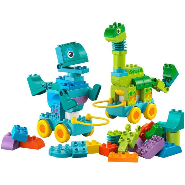 Lego Duplo 10451 3In1 Dinosaurussen Op Wielen - Afbeelding 2