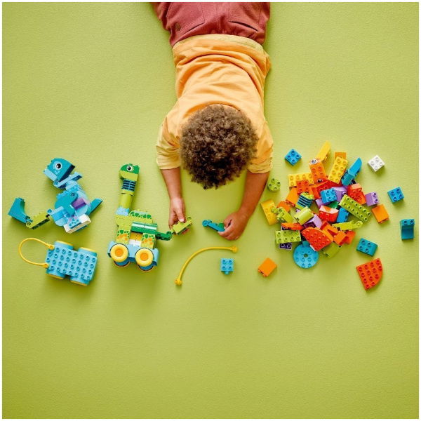 Lego Duplo 10451 3In1 Dinosaurussen Op Wielen - Afbeelding 4
