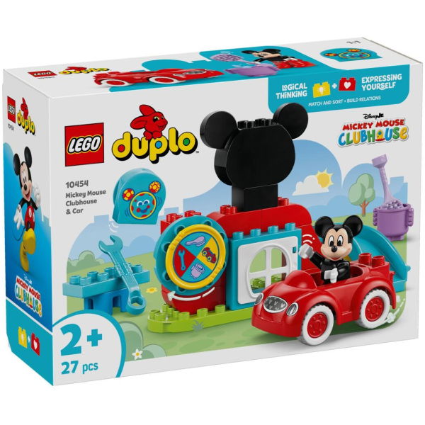 Lego Duplo 10454 Disney Mickey Mouse Clubhuis En Auto - Afbeelding 1