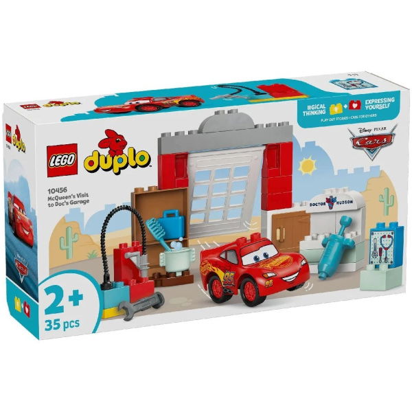 Lego Duplo 10456 Disney Mcqueens Bezoek Aan Docs Garage - Afbeelding 1