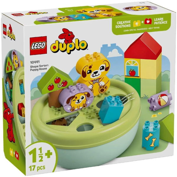 Lego Duplo 10441 My First Vormenstoof Puppyhuis - Afbeelding 1