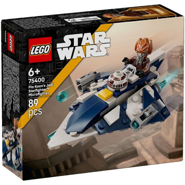 Lego Star Wars 75400 Plo Koons Jedi Starfighter Microfighter - Afbeelding 1