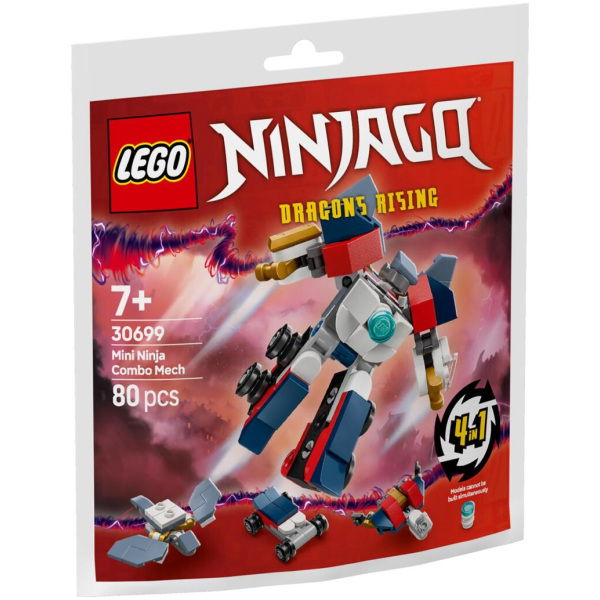 Lego Ninjago 30699 Mini Ninja Combomecha - Afbeelding 1