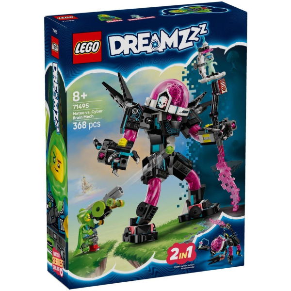 Lego Dreamzzz 71495 Mateo Vs Cyberbreinmecha - Afbeelding 1