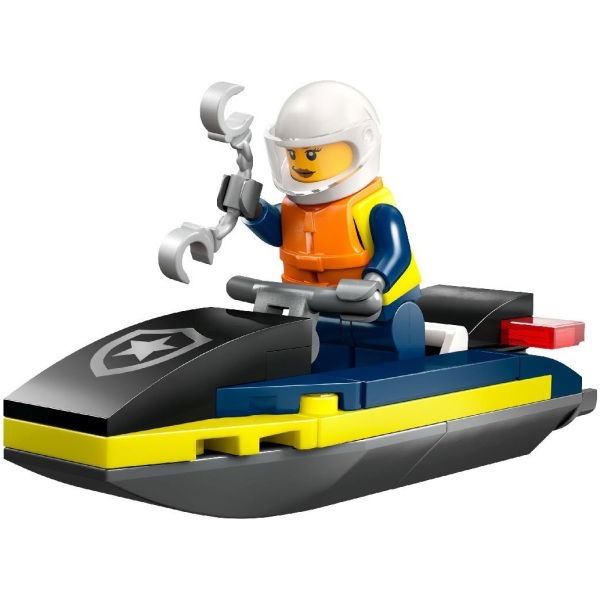 Lego City 30693 Politiewaterscooter - Afbeelding 2