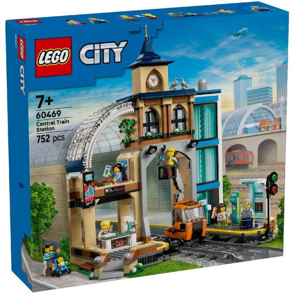 Lego City 60469 Trains Centraal Station - Afbeelding 1