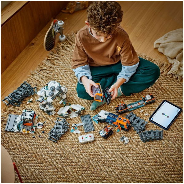 Lego City 60470 Onderzoekstrein Op De Noordpool - Afbeelding 4