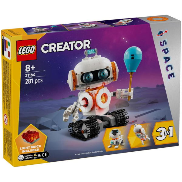 Lego Creator 31164 Ruimterobot +Licht - Afbeelding 1