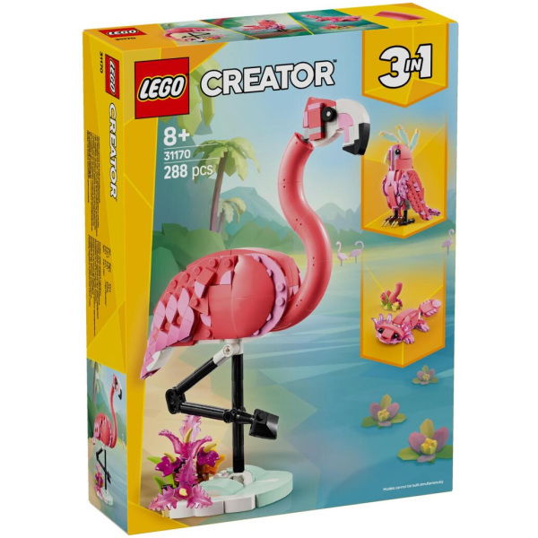 Lego Creator 31170 Wilde Dieren Flamingo - Afbeelding 1