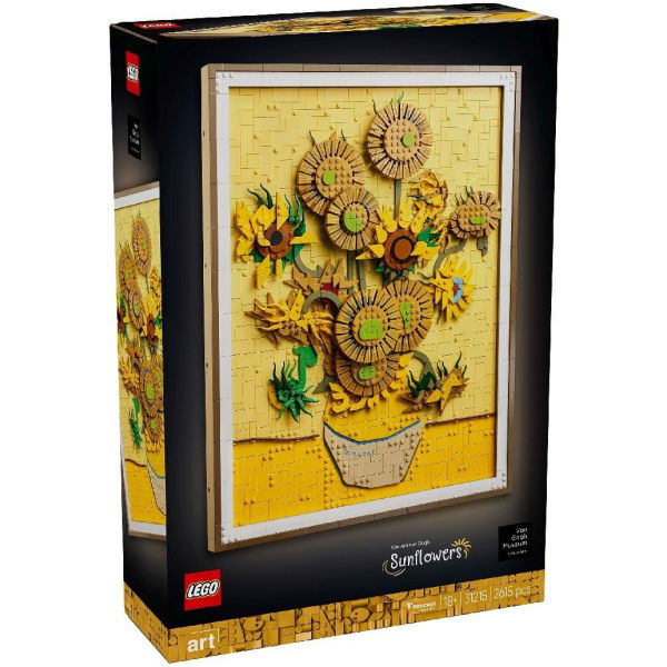 Lego Art 31215 Vincent Van Gogh Zonnebloemen - Afbeelding 1