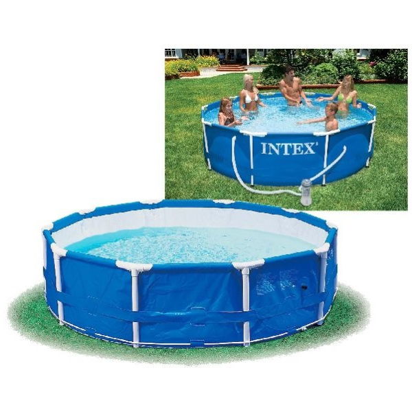 Intex 28212Gs Frame Zwembad 366X76Cm + Pomp - Afbeelding 1