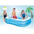 Intex 57180Np Wet Set Collection Family Pool Opblaaszwembad 203X152X48 Cm Blauw/Wit - Afbeelding 2