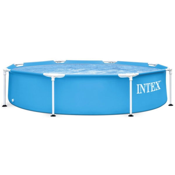 Intex 28205Np Metal Frame Zwembad 244X51 Cm Blauw - Afbeelding 1