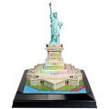 Cubic Fun 3D Puzzel Statue Of Liberty + Led Verlichting 37 Stukjes - Afbeelding 2