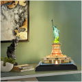 Cubic Fun 3D Puzzel Statue Of Liberty + Led Verlichting 37 Stukjes - Afbeelding 3