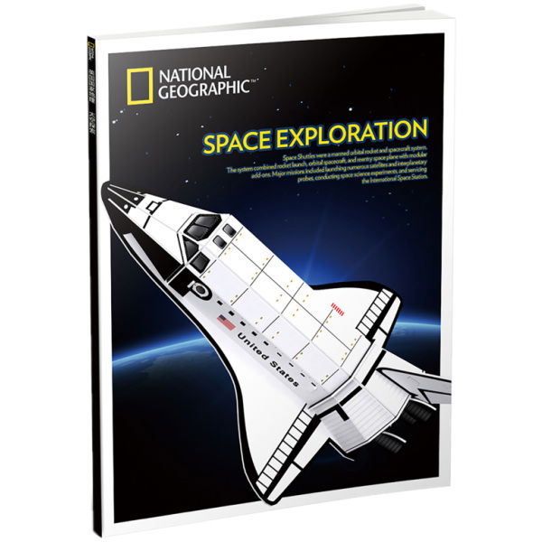 Cubic Fun National Geographic 3D Puzzel Space Exploration 65 Stukjes - Afbeelding 4