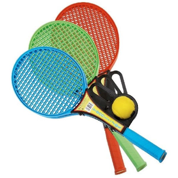 Diversen Softtennis Set + Bal Assorti - Afbeelding 1