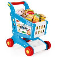 Dolu Fisher Price Boodschappenkar + Accessoires Wit/Blauw/Rood