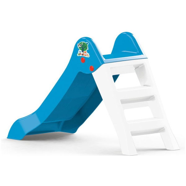 Dolu Fisher Price Glijbaan 70X111X47 Cm Blauw/Wit - Afbeelding 2