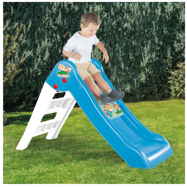 Dolu Fisher Price Glijbaan 70X111X47 Cm Blauw/Wit - Afbeelding 3