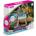 Dolu Zand-Watertafel + Accessoires Roze/Wit - Afbeelding 5