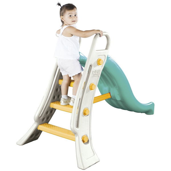 Dolu Big Waterglijbaan 145X166X78 Cm Wit/Groen - Afbeelding 2