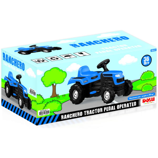 Dolu Pedaal Trekker Blauw - Afbeelding 5